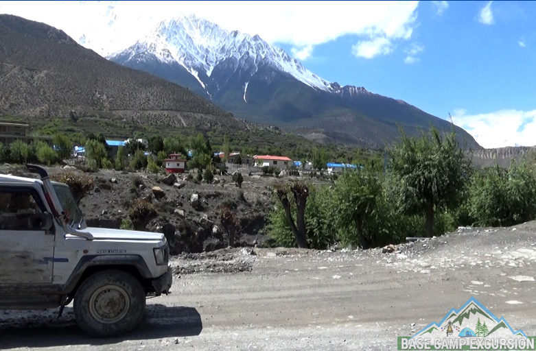 Jomsom to Muktinath jeep tour and jeep rental service Mustang